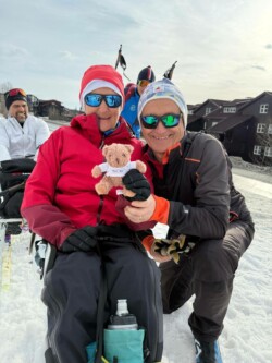 avec Danièle et Gaston la mascotte avec Danièle et Gaston